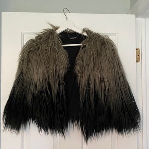 Ellie Tahari Faux Fur